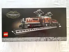 LEGO Icons Train 10277 Crocodile Locomotive Retired SEALED NEW