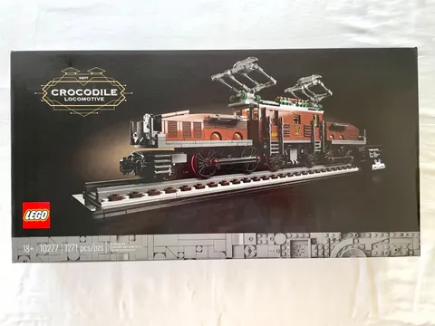 LEGO Icons Train 10277 Crocodile Locomotive Retired SEALED NEW