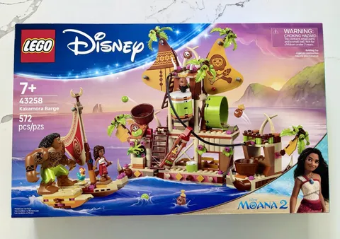 LEGO Disney Moana 2 Kakamora Barge 43258 Brand New Sealed