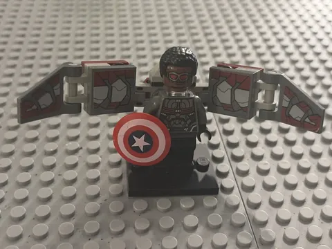 LEGO 2018 Marvel Minifigure Falcon + Jetpack Wings sh503 Avengers Infinity War