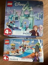 LEGO Disney Anna and Elsa's Frozen Wonderland (43194) Damaged See Pics & 41165