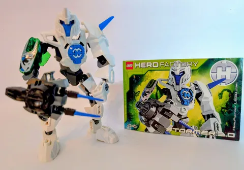 Lego #2145 Hero Factory Stormer, 100% Complete With Instructions!!