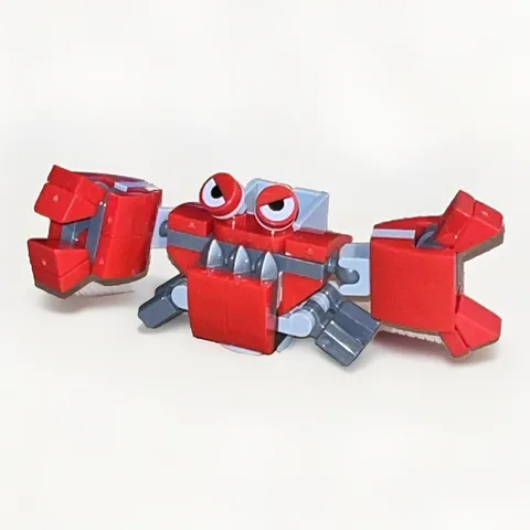 ✅ New LEGO Sonic Minifigure son006, Crabmeat - Partially Closed Eyes Figure