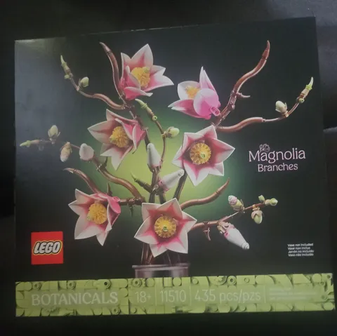 LEGO Botanicals #11510 Magnolia Branches 2026 NEW (435 Pieces)