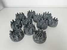 LEGO Nexo Knights 70354 Axl’s Rumble Maker Grey Rock Crystal Terrain Parts Lot
