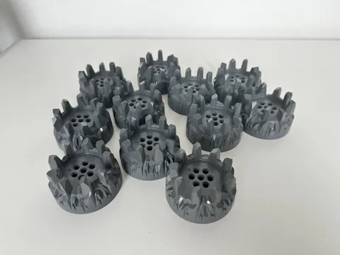 LEGO Nexo Knights 70354 Axl’s Rumble Maker Grey Rock Crystal Terrain Parts Lot