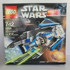 LEGO Star Wars: Tie Interceptor (6206) Brand New Sealed 