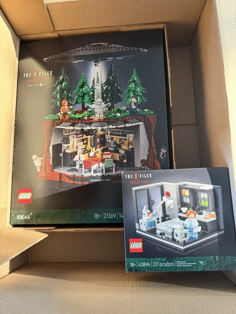 Lego Ideas The X-Files (21369) + Scully's Lab (40896) New Sealed Ships ASAP
