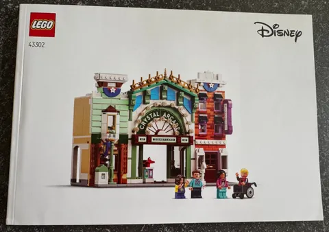 43302 LEGO INSTRUCTION BOOK ONLY Disney Main Street USA Crystal Arcade