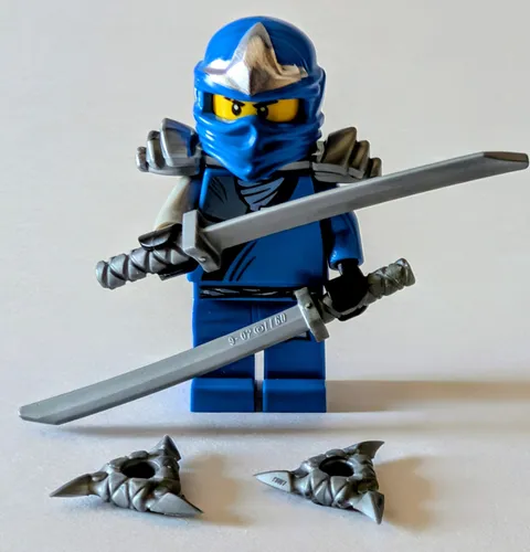 Lego Ninjago Rise of the Snakes Jay ZX Minifigure njo0047 9450 9445 9553 9449