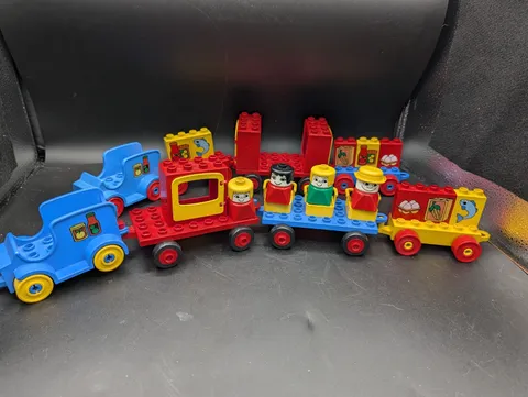 VINTAGE Lego Duplo SET LOT 80s Delivery Drivers Groceries People Cars