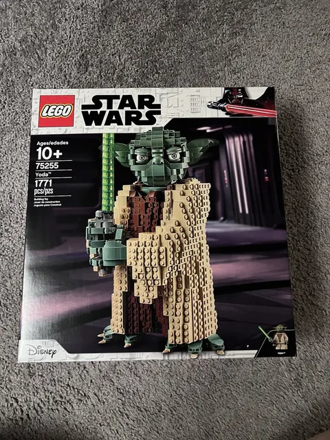 LEGO Star Wars: Yoda (75255) New In Box Unopened Sealed Bags Never Opened