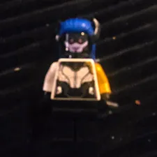LEGO Proxima Midnight Plastic Minifigure Figure Blue Hair, Tan Torso, Character