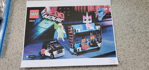 Lego 70818 The Lego Movie: Double-Decker Couch 100% Complete Set