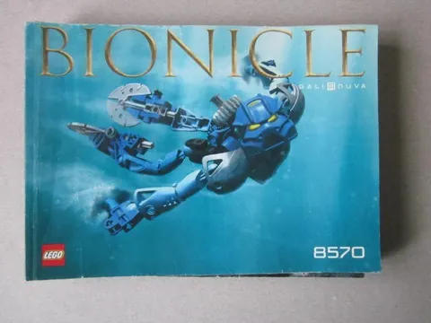 Lego Building Instructions Instruction Bionicle 8570 Gali Nuva 