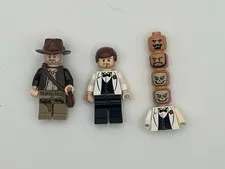 Lego Indiana Jones Minifigures Rare Tuxedo Lot See Pics For Condition