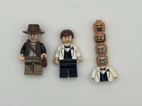 Lego Indiana Jones Minifigures Rare Tuxedo Lot See Pics For Condition