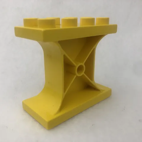 LEGO 4537 Yellow Duplo Support 2 x 4 x 3 (x1)