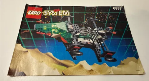 LEGO Space #6897 Rebel Hunter (1992) Instructions Only