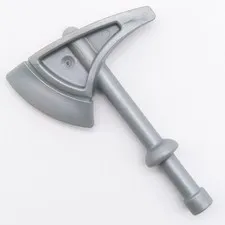 LEGO DUPLO Fire Engine Axe Rescue Fireman Tool Pearl Silver Grey 51268