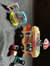 LEGO Friends 41129 Amusement Park Hot Dog Van building set. Assembled No Box