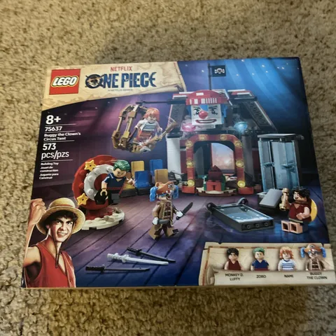 LEGO 75637 One Piece Netflix Buggy the Clown's Circus Tent Set 573pcs NEW SEALED