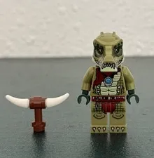 Lego Legends of Chima Official Guide Book Crocodile Crawley Minifigure
