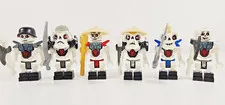 Lego Skulkin Minifigure Lot of 6 Ninjago Golden Weapons Frakjaw Kruncha Nuckal
