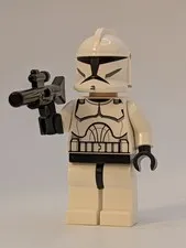Clone Trooper Phase 1 Genuine LEGO Star Wars Minifigure SW0201 Clone Wars 2008