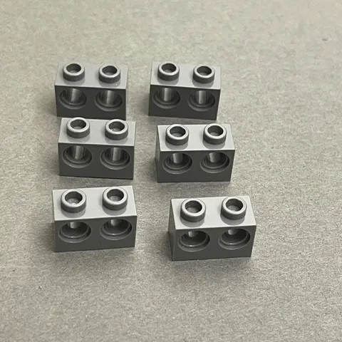 Lego 32000 Technic Bricks Dark Gray Replacement Parts Pieces Lot of 6