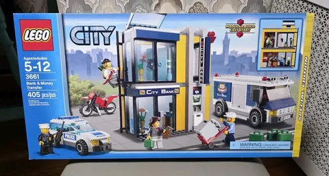 2011 LEGO 3661 City: Bank & Money Transfer - Brand New Sealed - Retired
