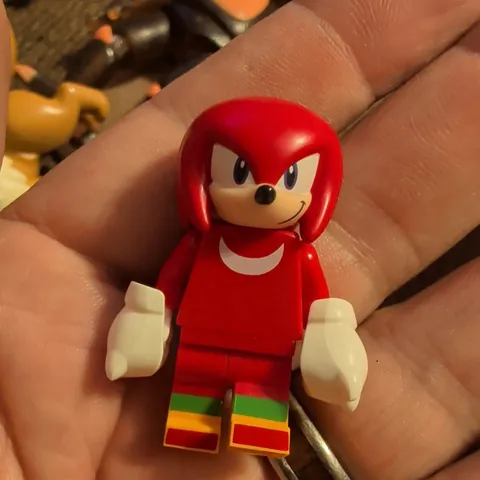 LEGO Sonic The Hedgehog Knuckles Minifigure From 76998