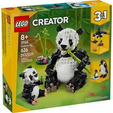 LEGO 31165 Creator 3 in 1 Wild Animals Panda Penguin Orca Toy Building Kit New 