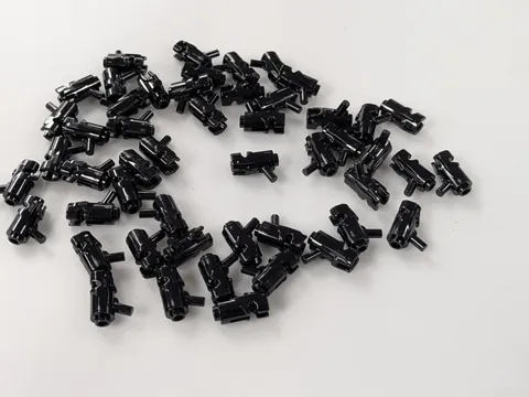 Lego x50 New Black Minifigure, Weapon Gun, Mini Blaster / Shooter # 15391
