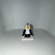LEGO Minifigures Series 16 Penguin Boy Minifigure w/ White Display Stand col253