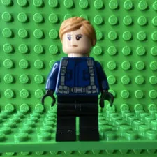 LEGO Jurassic World ACU Guard Female Minifigure 76951 Brand New jw087