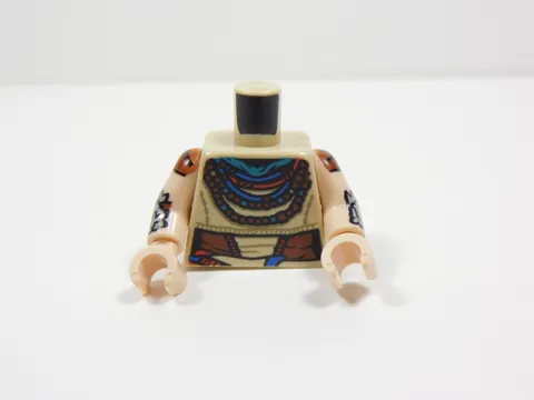 LEGO Horizons Tan Printed Torso Minifig Necklace S4