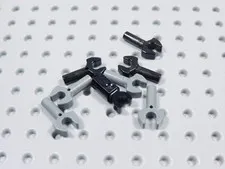LEGO Lot of 8 Robot Droid Claws Hands Minifig Dark Bluish Gray Black BT