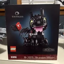 LEGO Icons How to Train Your Dragon: Toothless Building Set for Adults, Ages 18+