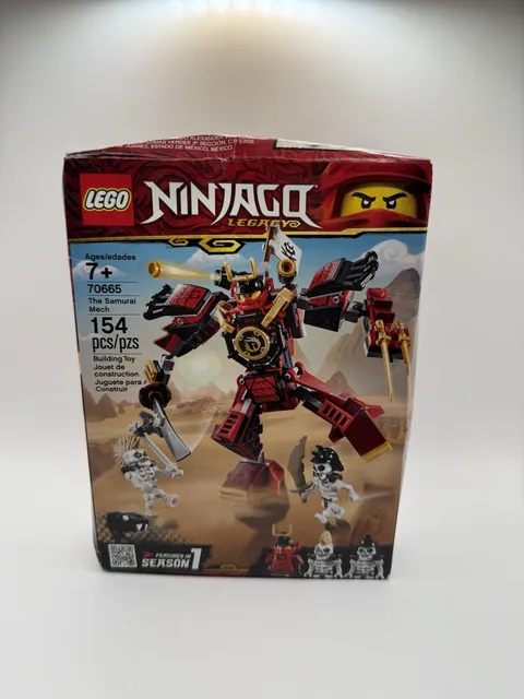 LEGO NINJAGO: The Samurai Mech (70665) 154 Pieces - Brand New In Box