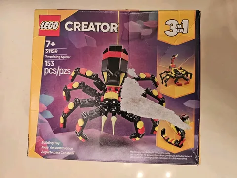 LEGO 31159 Creator 3 in 1 Wild Animals Surprising Spider New Sealed 153 Pieces 