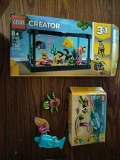 2 LEGO 31122  Creator Fish Tank - 3 in 1 set complete with Box And instructions