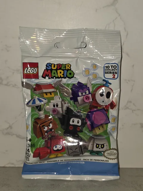 Lego Super Mario 71386 Series 2 Polybag Mystery Character Pack NEW Sealed
