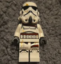 LEGO Star Wars Stormtrooper Minifigure White Armor Helmet Printed Armor