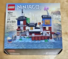 LEGO 40704 Micro NINJAGO Docks GWP 275pcs NEW Sealed Ninjago Display City Set