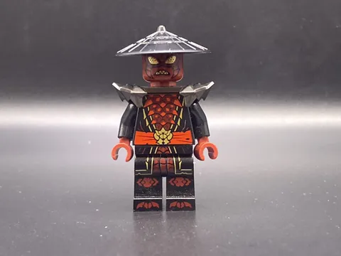 LEGO MINIFIGURE NINJAGO DRAGONS RISING DRIX - PEARL DARK GRAY ARMOR NJO0924