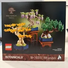 LEGO Botanicals Mini Bonsai Trees 10373 Botanical Collection Set 709pcs 18+