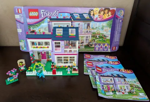LEGO Friends 41095 - Emma's House - 100% Complete & Box Included