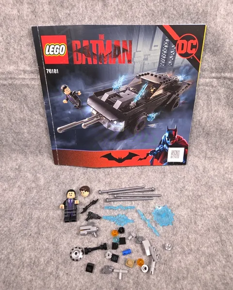 Lego Batmoblie 76181 Only Instructions Plus One Figure Extra Parts Penguin Chase