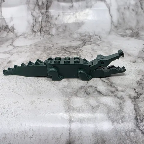 Lego Crocodile Minifigure Indiana Jones 7625